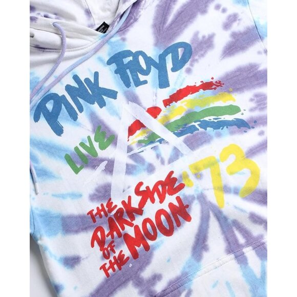 Pink Floyd Graphic Hoodie Sweatshirt- Vintage Tie Dye NEW WITH TAGS - Picture 2 of 5